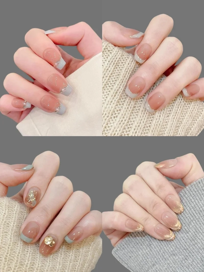 Gợi ý cực đẹp cho nàng yêu nail tết cho móng ngắn
