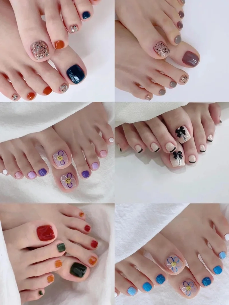 Thử ngay màu nail đẹp tôn da chân để thêm phần rạng rỡ