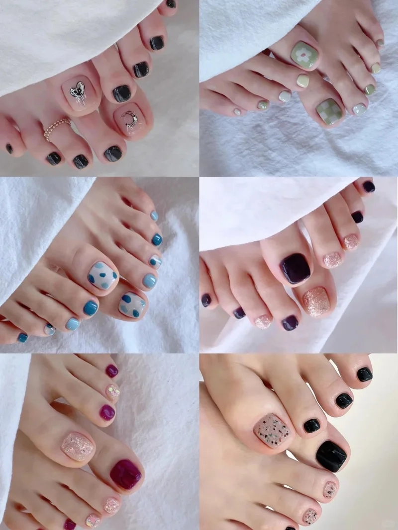 Mẫu nail tôn da chân sẽ khiến bạn thêm phần xinh đẹp