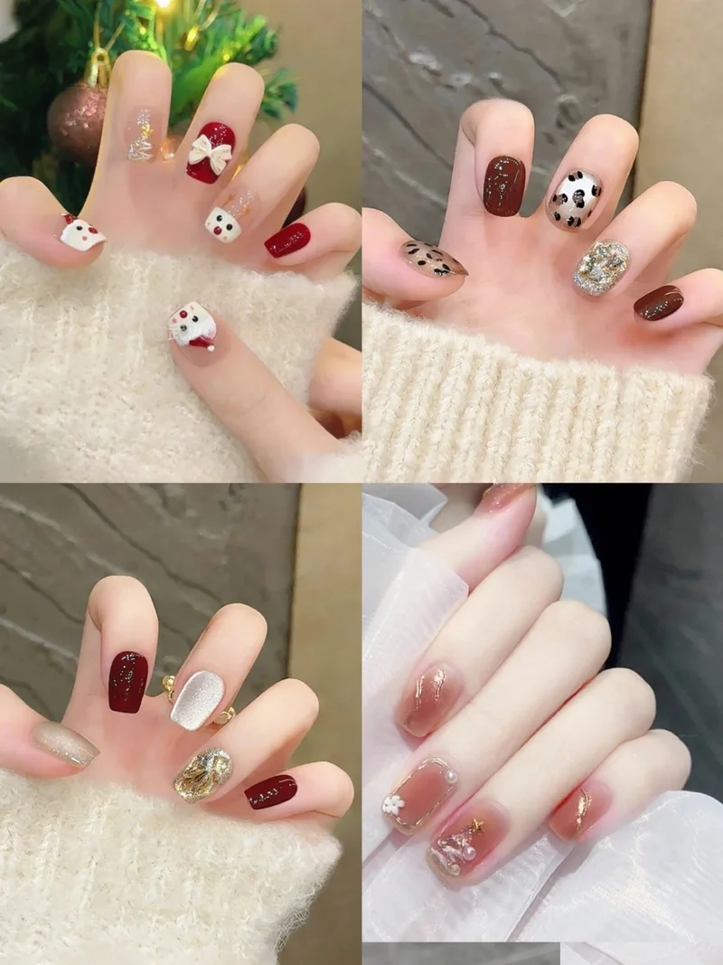 Nét sang trọng đến từ các mẫu móng đính đá đẹp