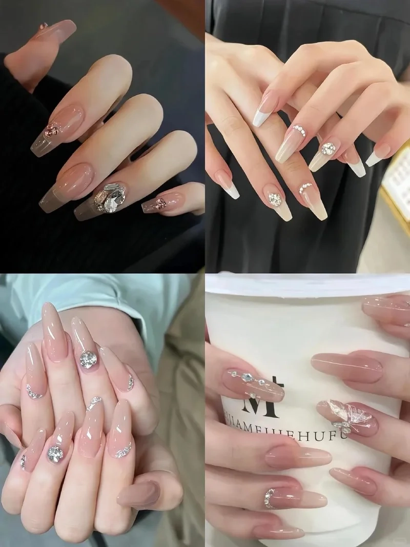 Cập nhật bộ sưu tập hình ảnh nail đính đá đẹp siêu xinh