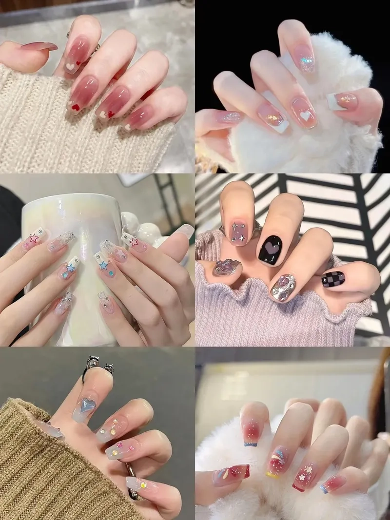 Tạo sự khác biệt với các mẫu nail đầu móng đẹp