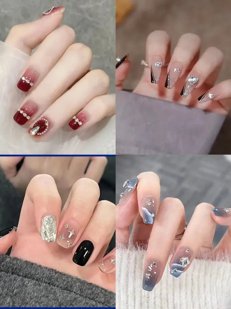 Tạo phong cách riêng với kẻ đầu móng đẹp và độc đáo