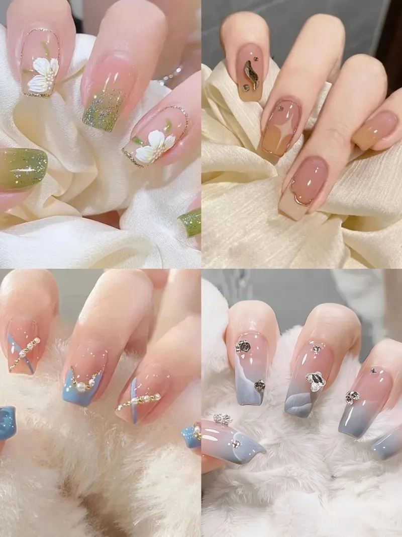 Cuốn hút mọi ánh nhìn với móng tay sơn đầu móng