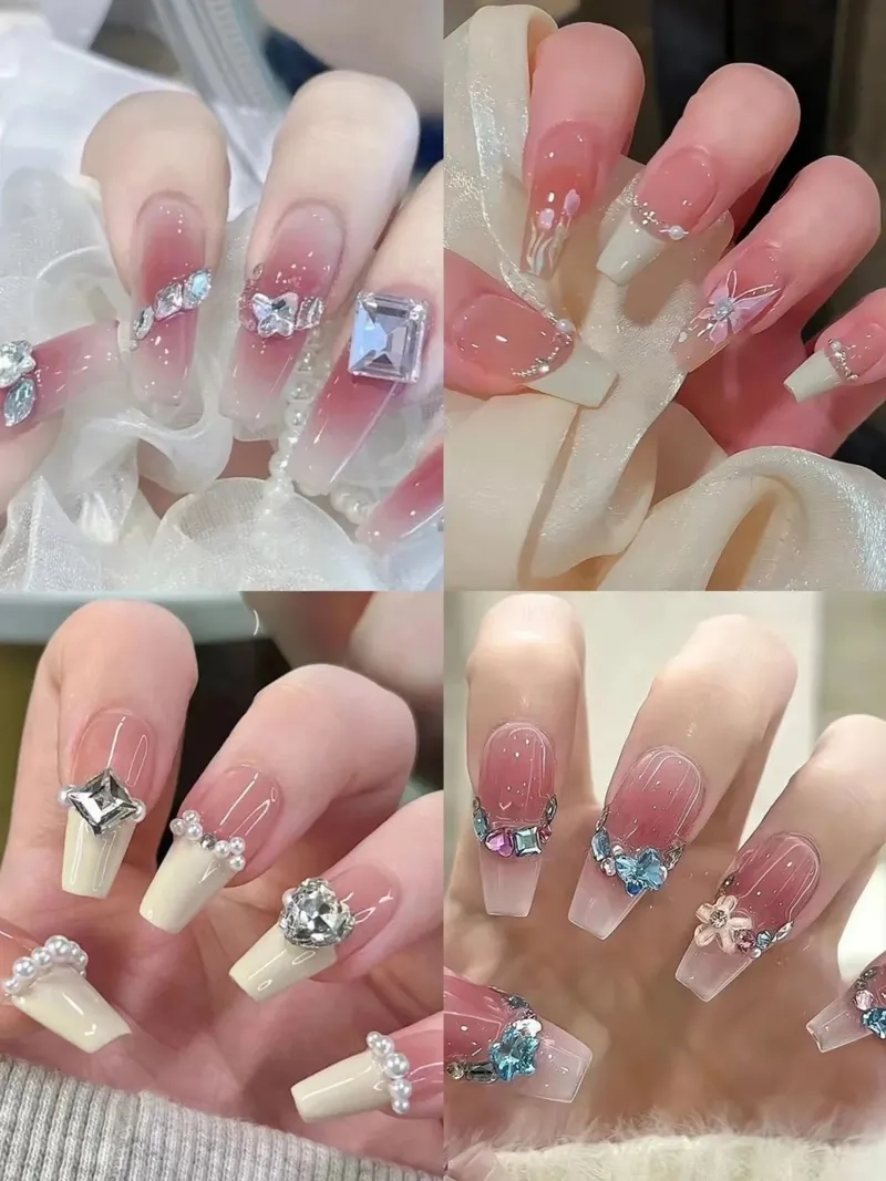 Chăm sóc móng tay với sơn móng tay đầu móng bền đẹp