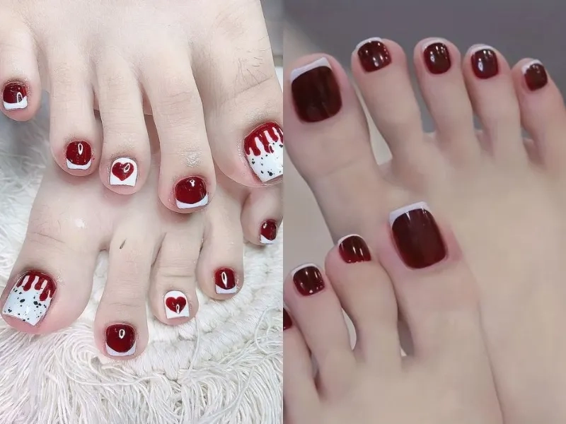 Tỏa sáng từ chân đến tay với sơn đầu móng chân đẹp