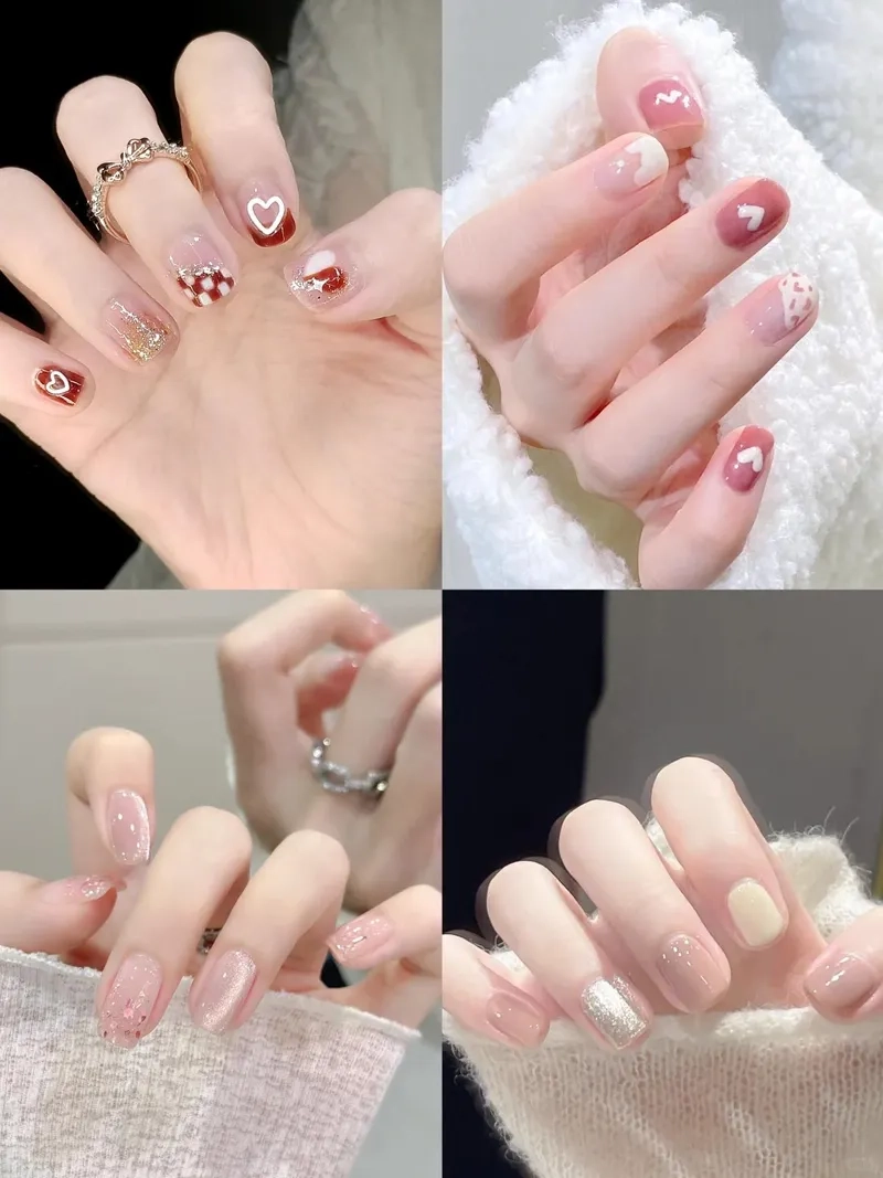 Những mẫu nail đẹp cho móng ngắn đang khiến hội chị em phát sốt