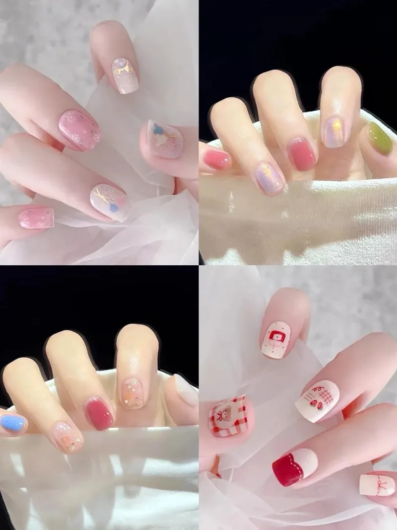Mê mẩn loạt mẫu nail ngắn xinh dẫn đầu xu hướng