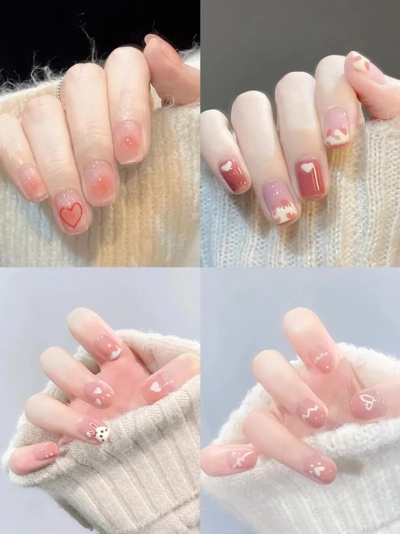 Tham khảo ý tưởng làm nail ngắn siêu tiết kiệm
