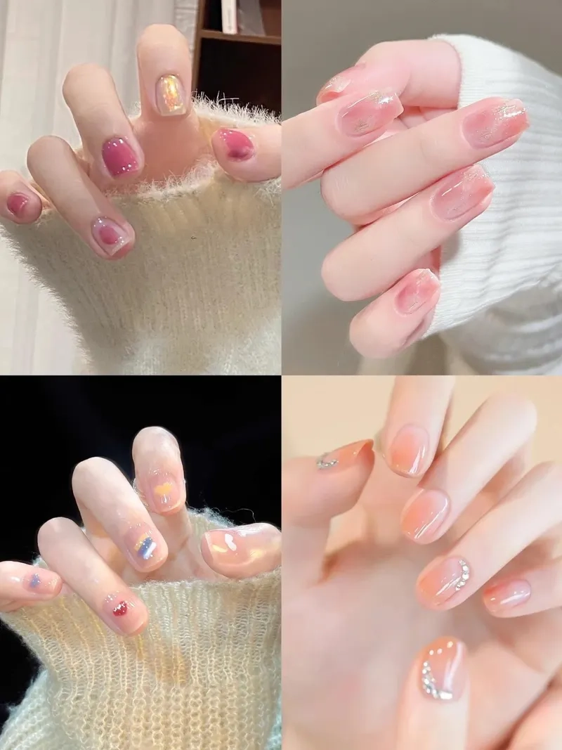 List mẫu móng ngắn cute khiến ai nhìn cũng yêu