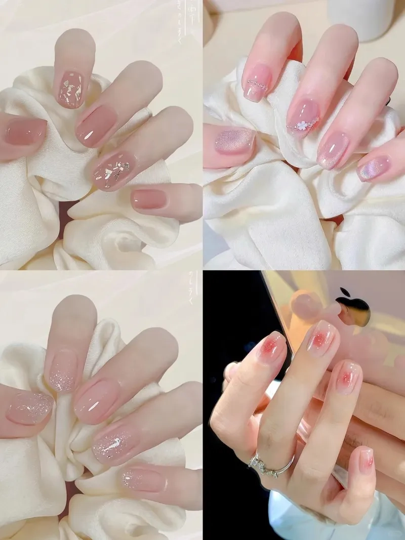 Gợi ý mẫu móng ngắn tết hợp mọi lứa tuổi