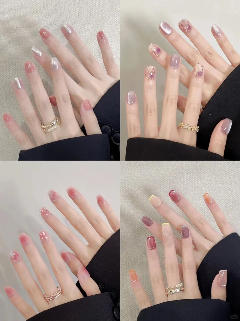 Gợi ý mẫu nail cho tay ngắn hack dáng tay cực đỉnh