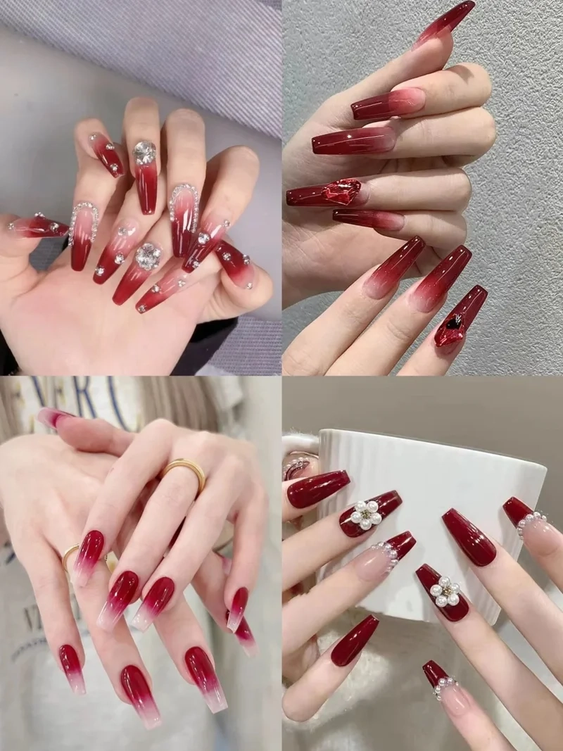 Đổi gió ngày xuân với mẫu nail tết cực xinh
