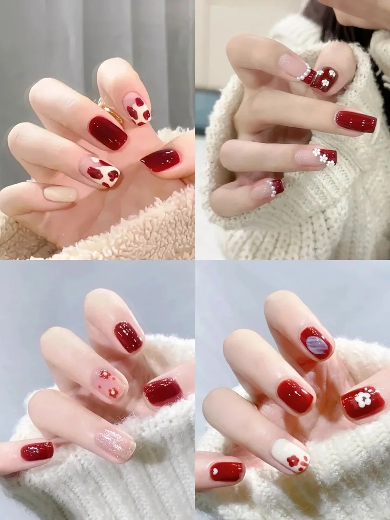 Mê mẩn với bộ sưu tập nail tết đẹp đón xuân