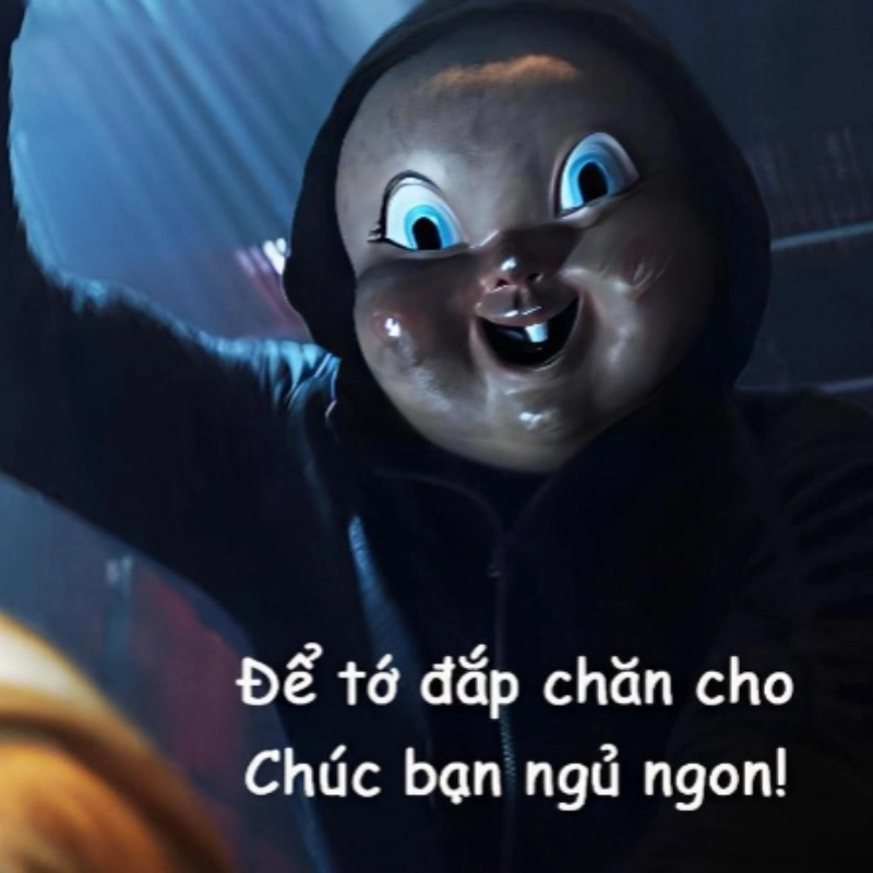 Những meme chúc ngủ ngon ma vừa kỳ bí vừa thú vị