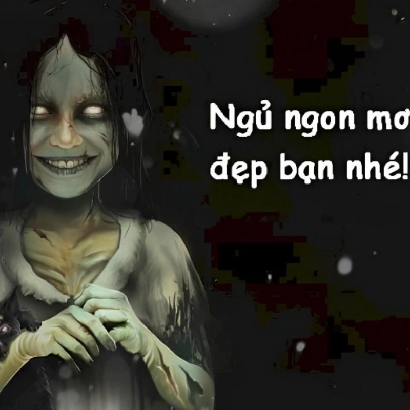 Gửi lời chúc ngủ ngon qua một chúc ngủ ngon meme dễ thương