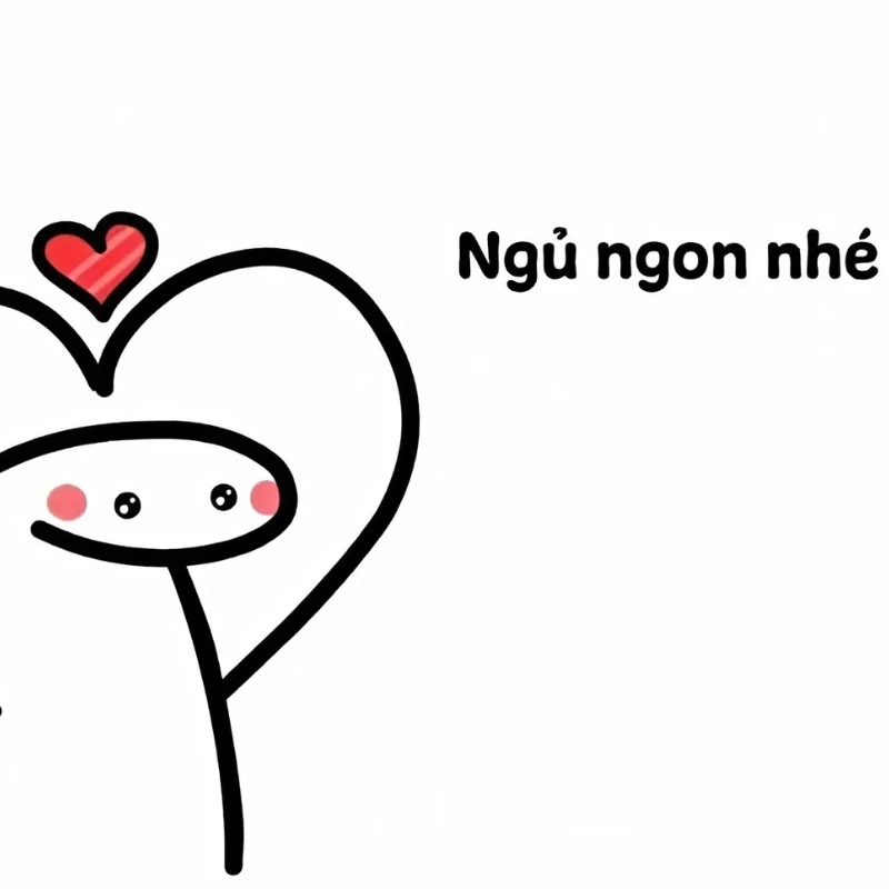 Chúc bạn có một đêm ngon giấc với những meme ngủ ngon dễ thương