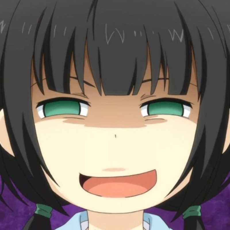 Ảnh anime nữ cười đểu mang đến sự dễ thương khó cưỡng
