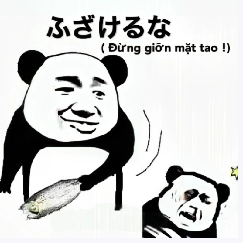 Hình ảnh đánh nhau trong meme thể hiện sự hỗn loạn nhưng đầy sự giải trí