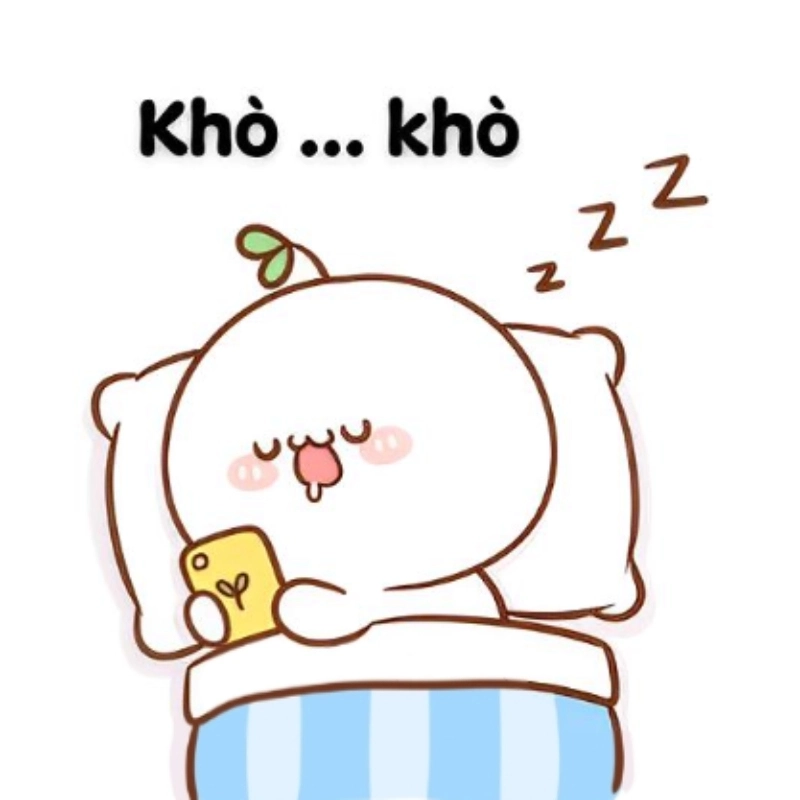 Meme ngủ ngon dễ thương giúp bạn chúc người thương giấc ngủ ngon lành
