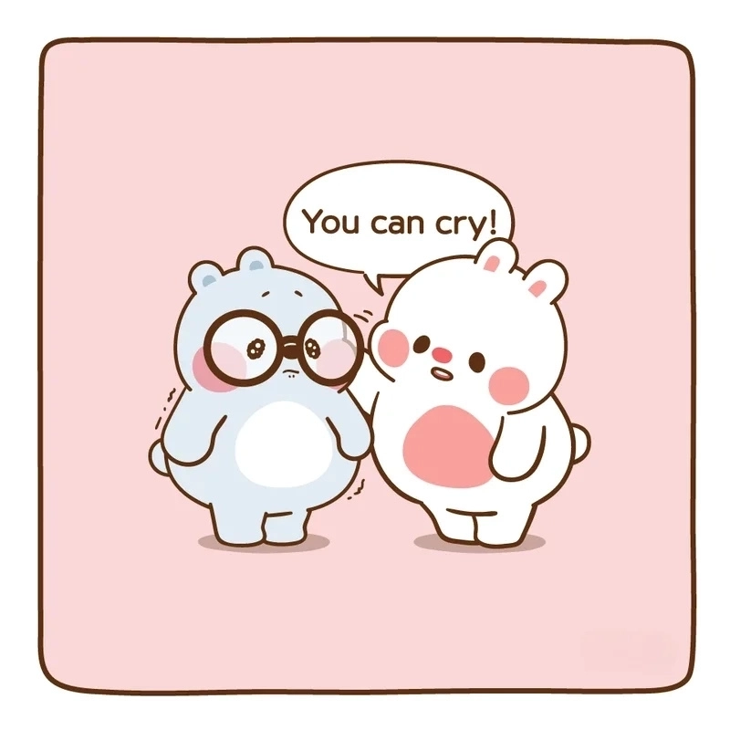 Meme dễ thương có chữ mang lại thông điệp vui vẻ, hài hước