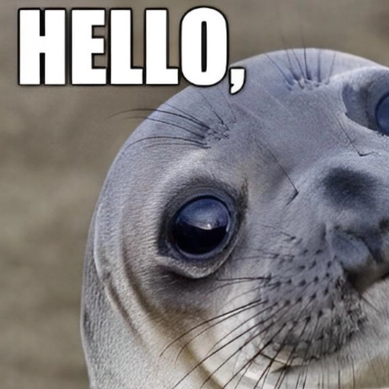 Ảnh hello meme giúp bạn chào hỏi theo cách cực ngầu