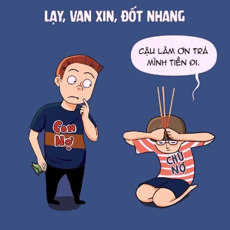 Đừng bỏ lỡ meme đòi tiền cực kỳ bựa và hài hước