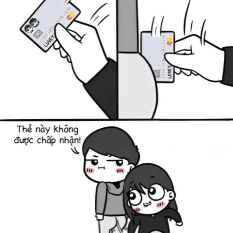 Quẹt thẻ meme cực kỳ bựa và vui nhộn, đừng bỏ lỡ