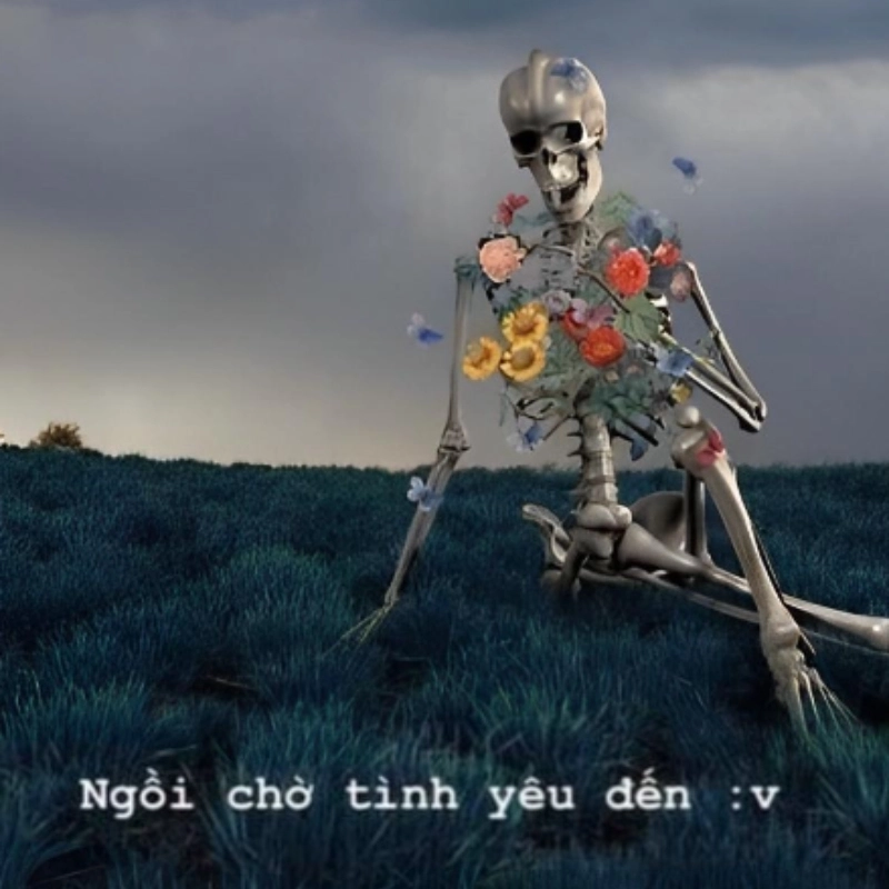 Meme ngồi chờ tình yêu đến dành cho hội FA lâu năm