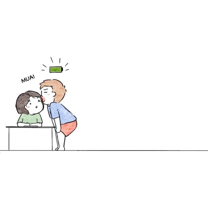 Meme sạc pin tình yêu giúp nạp đầy năng lượng yêu thương