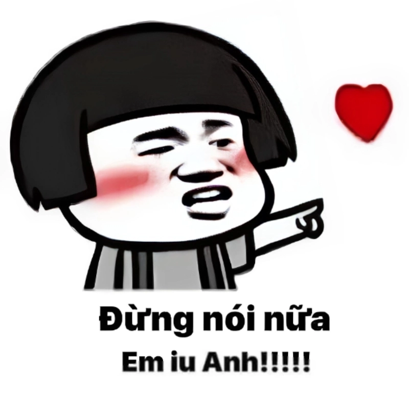 Meme tình yêu hài siêu vui, xem là cười ngất