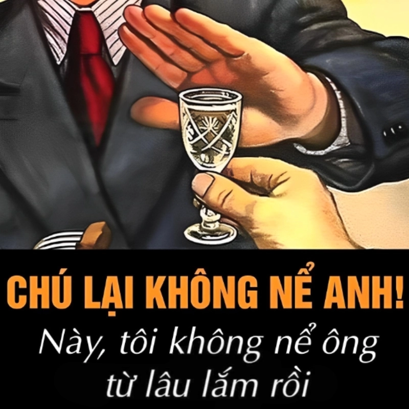 Meme từ chối bia rượu mang đến những tình huống cực kỳ hài hước và bất ngờ