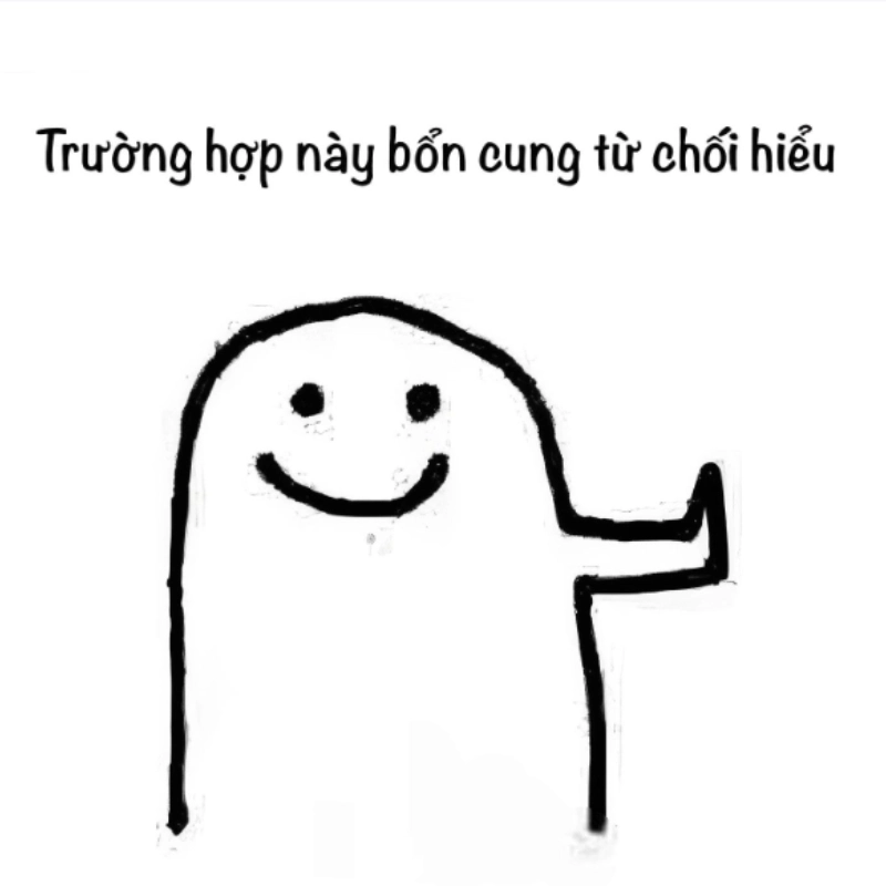 Meme từ chối hiểu cực kỳ hài hước, khiến bạn không thể nhịn cười