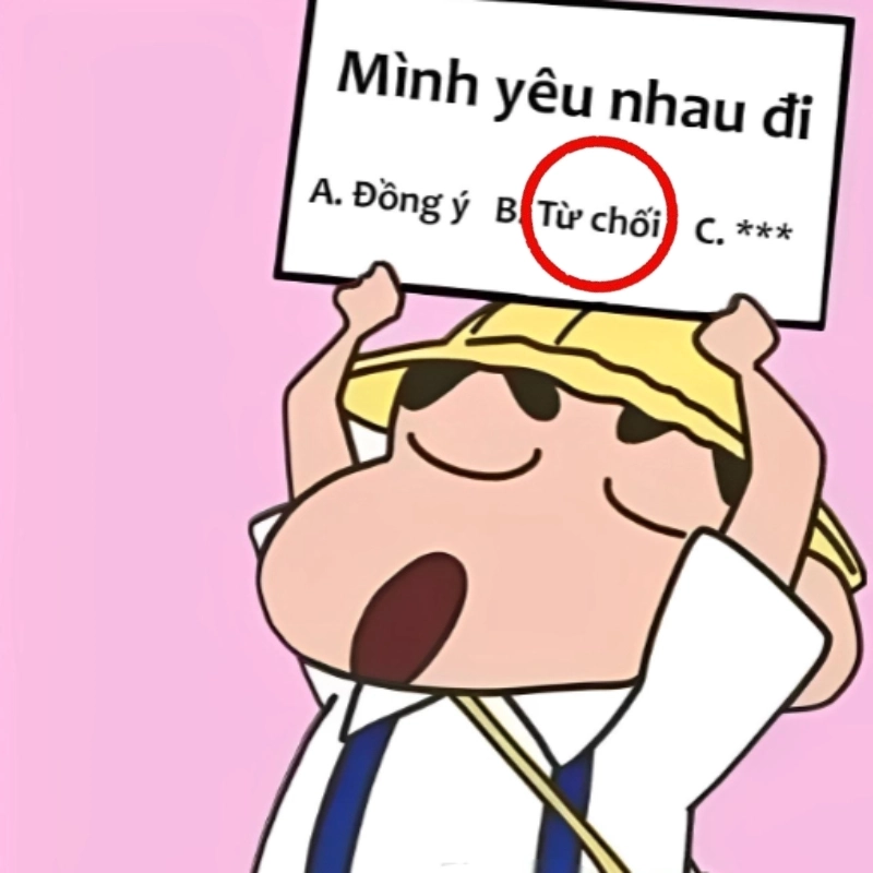 Meme từ chối tình cảm khiến bạn cười ngất với những tình huống hài hước