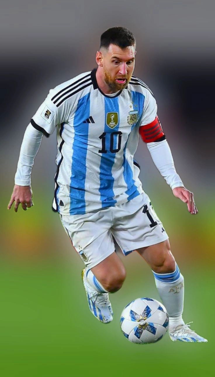 bóng của messi đẹp như tranh vẽ