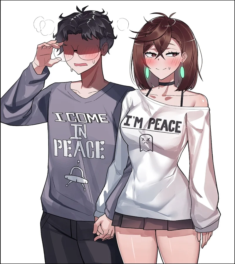 Momo Ayase x Okarun comic kể chuyện tình siêu thực