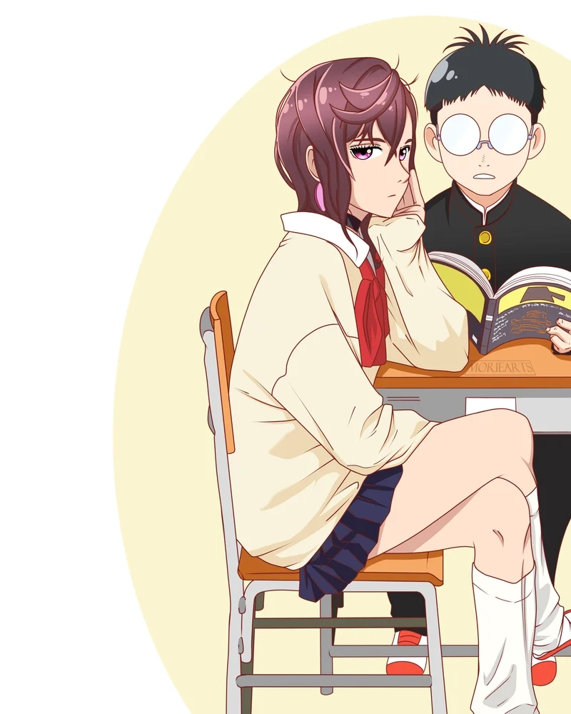 Momo Ayase x Okarun manga đậm chất tình cảm siêu nhiên