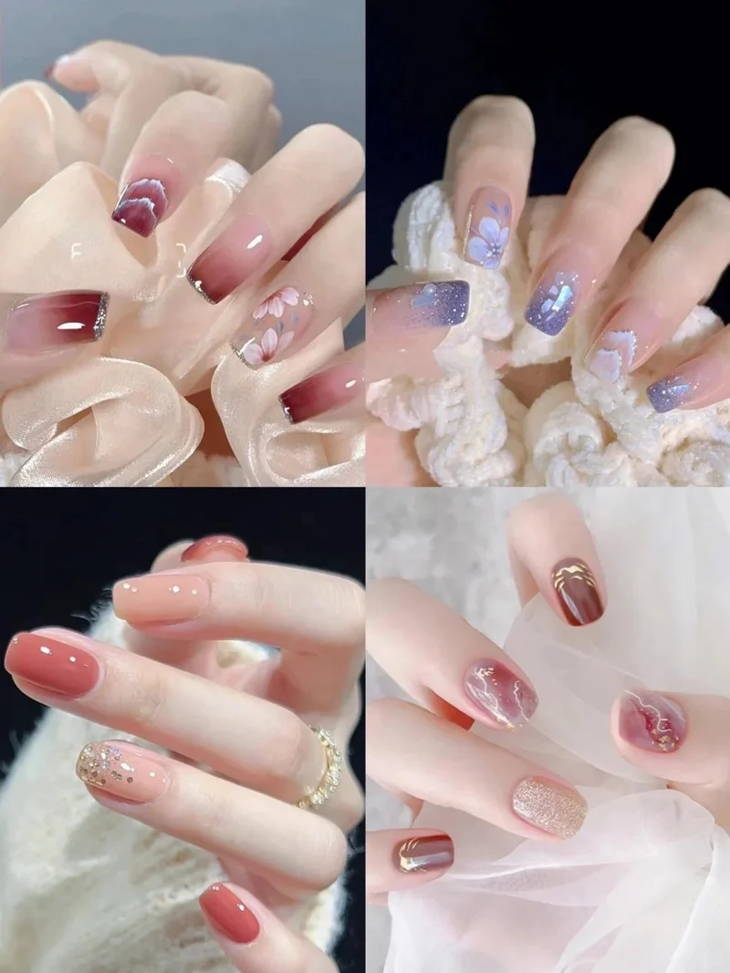 Tăng level thời trang cùng mẫu móng ombre đẹp siêu sang