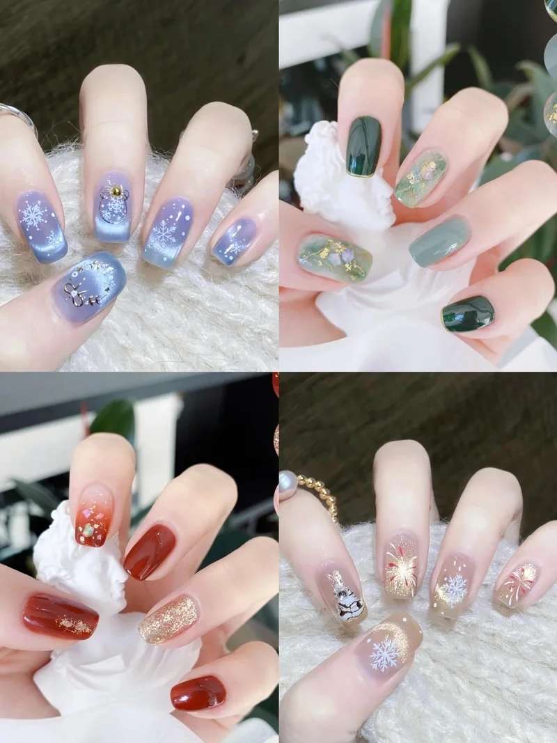 Đơn giản mà vẫn chất với mẫu nail ombre đơn giản
