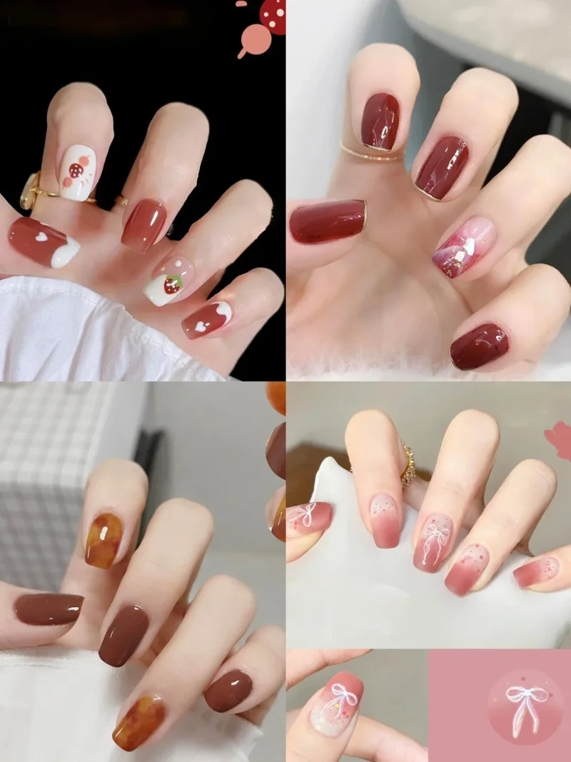 Ngắm nhìn bộ nail ombre pha màu đẹp mê ly