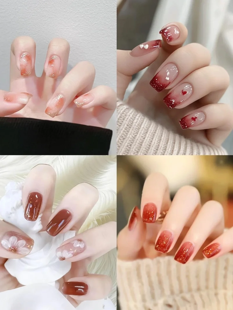 Điểm nhấn hoàn hảo khi làm móng tay ombre