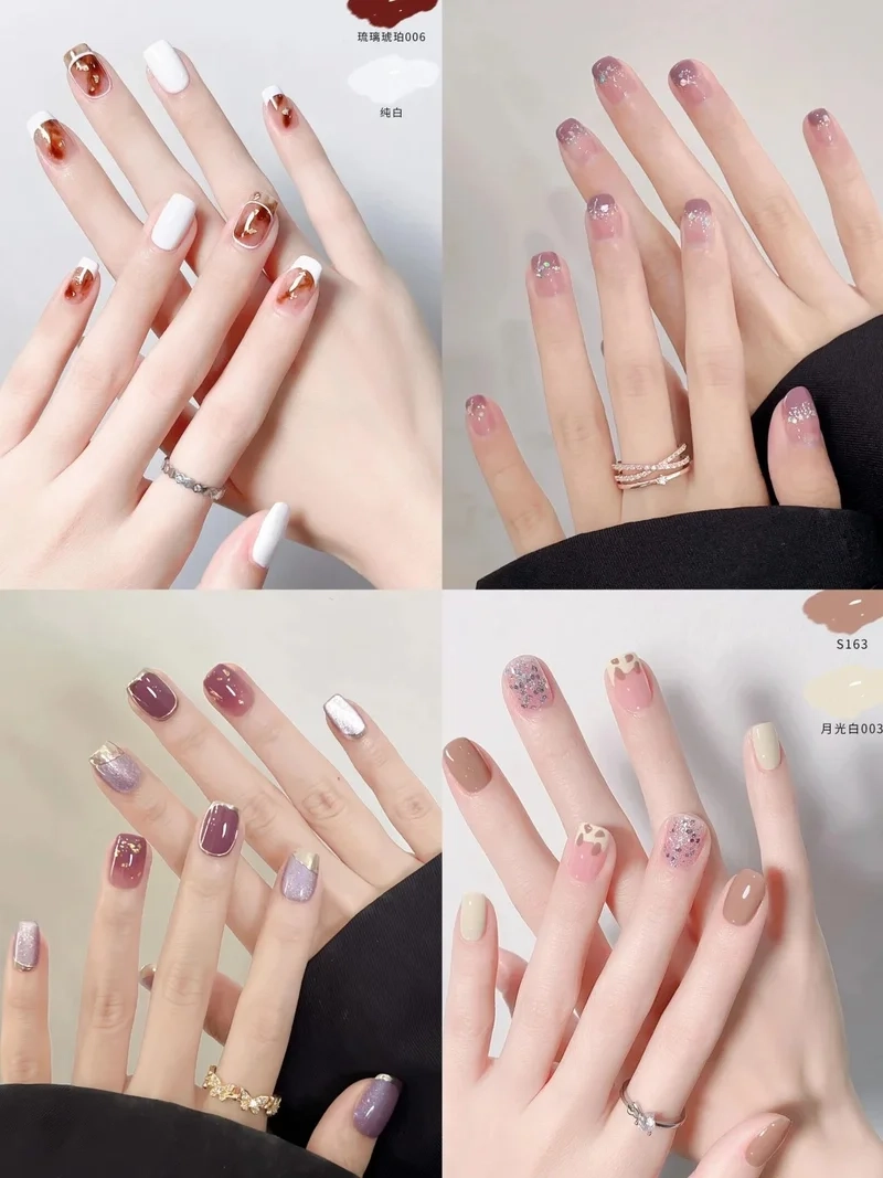 Đón hè rực rỡ với màu omber đẹp nail