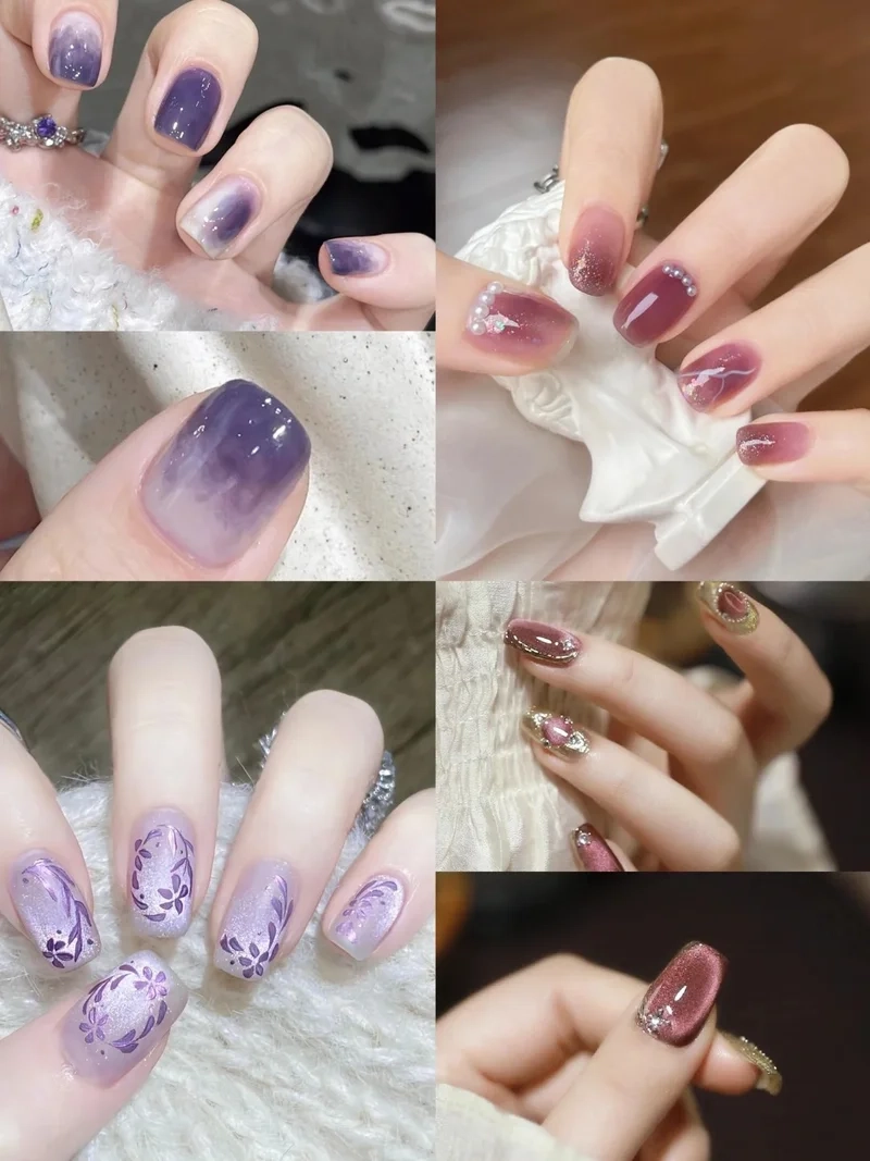 Nét đẹp phá cách từ những mẫu móng tay ombre cực cuốn