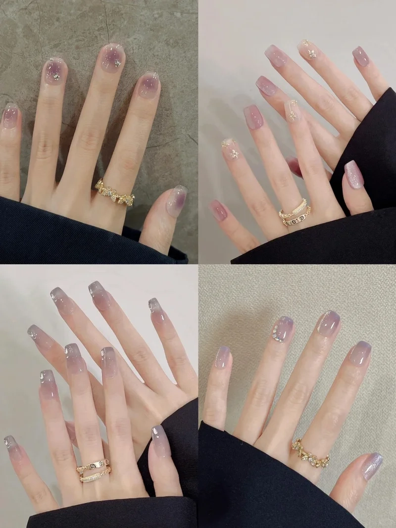 Lên đồ sang xịn cùng mẫu omber nail tone nhẹ nhàng