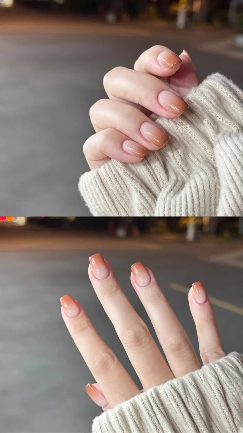 Phá cách đầy cá tính với sơn gel omber cực bắt mắt