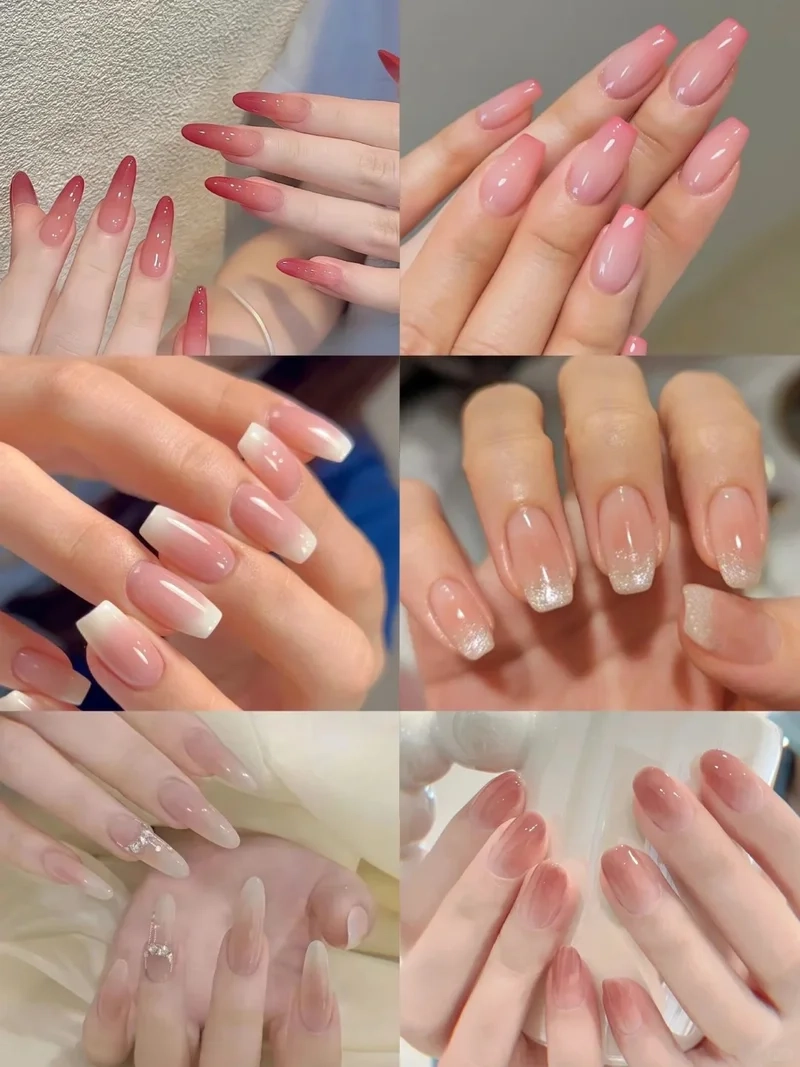 Mỗi kiểu mẫu móng tay ombre là một câu chuyện riêng