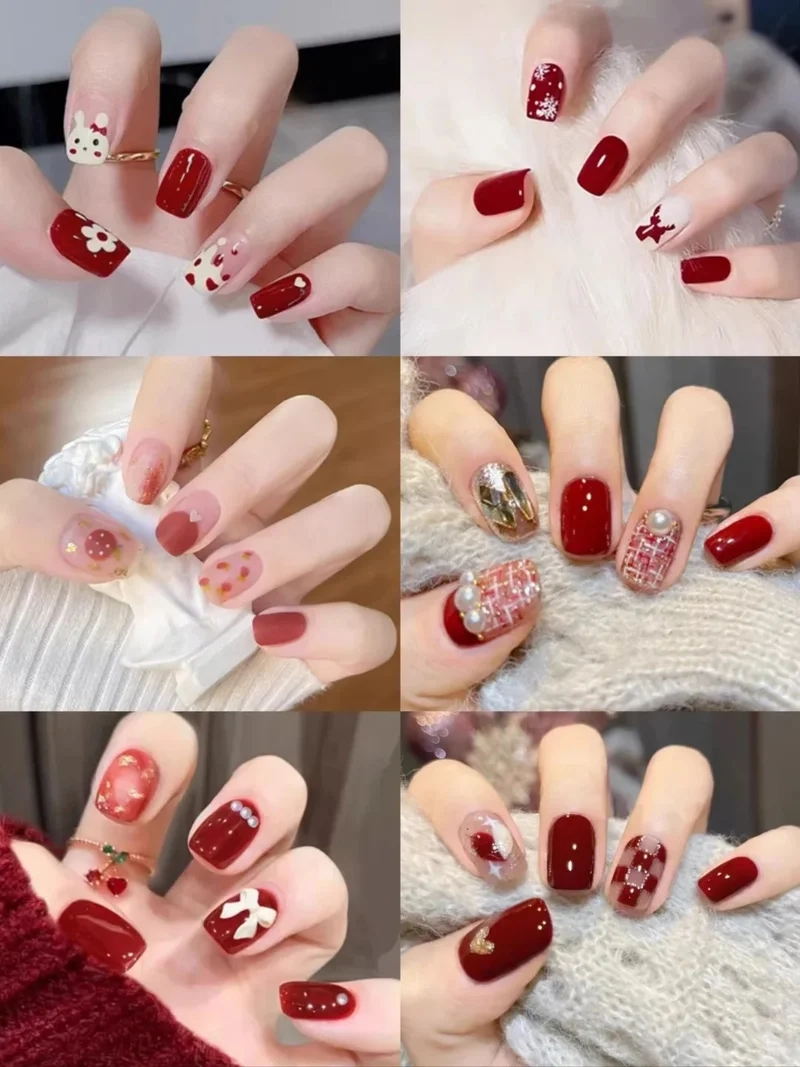Gợi ý mẫu nail sơn thạch đơn giản mà vẫn cực xinh