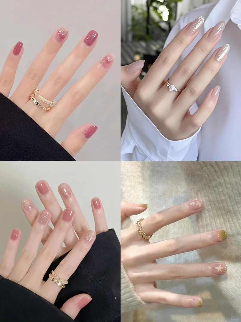 Lựa chọn hoàn hảo với loạt mẫu nail màu thạch thanh lịch