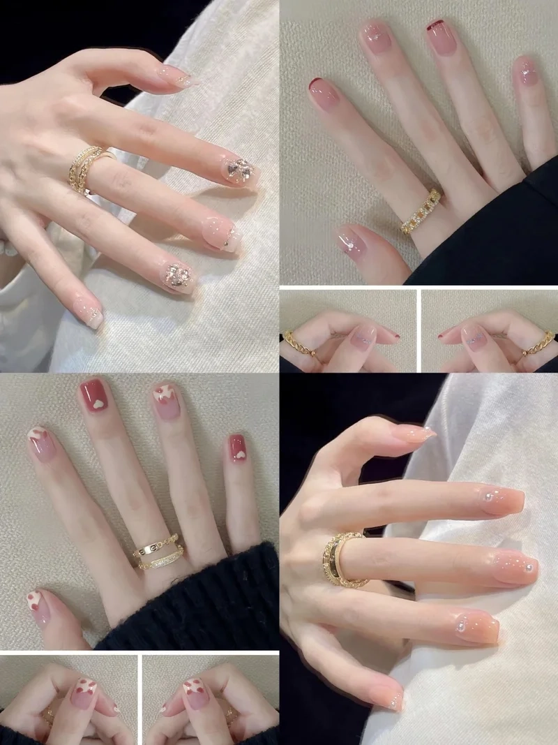 Yêu ngay từ cái nhìn đầu tiên với mẫu nail sơn thạch