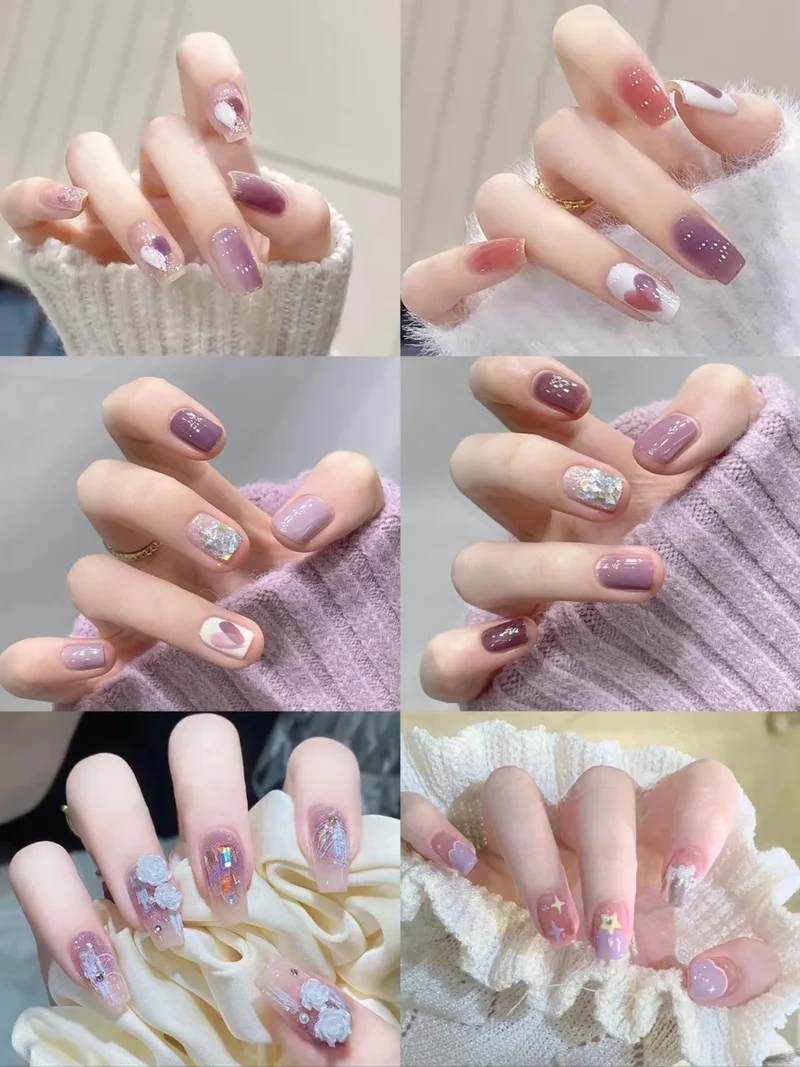 Gợi ý nhanh các màu nail sơn thạch đơn giản dễ làm tại nhà